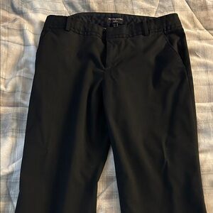EUC Banana Republic Black Straight Leg Pants Women’s Size 8 s.